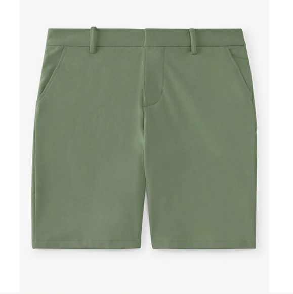 NWT Swet Tailor Everyday Chino Golf Short -Sage Green-Size 30 - Picture 3 of 9